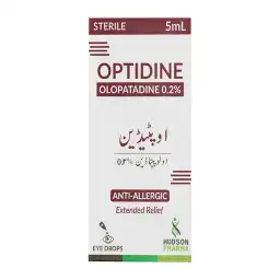 Optidine Eye Drops 0.2% 5Ml